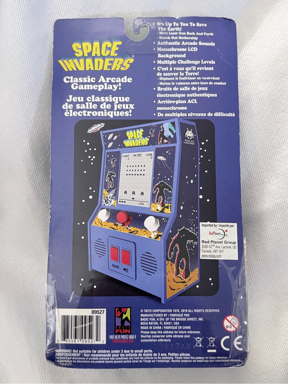 Retro Handheld Game Console - Blue - Picture 2 of 6